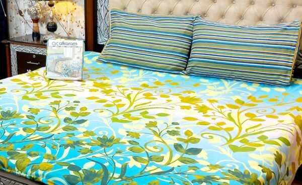 Alkaram Mix Cotton Bedsheet