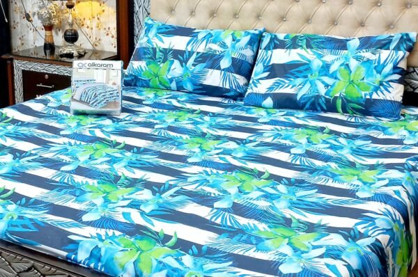 Alkaram Multicolor Bedsheet