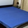 Plain Water Proof Blue Mattress Cover