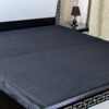 Plain Water Proof Grey Mattress Cover