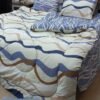 Pure Cotton 6PC Blue Comforter Set